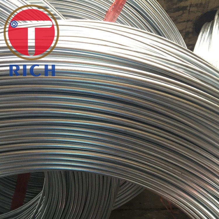 Double Wall Galvanized Welded Steel Tube With Zinc Coating For Automobile Brake