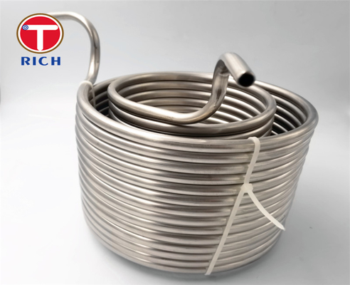 ราคาดี 40L 9.52 X 0.6 Mm 304 ม้วนสแตนเลสสำหรับเบียร์ Wort Chiller Cooling Coil ออนไลน์
