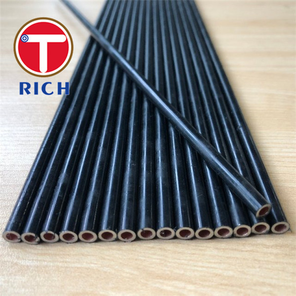 SPCC 4.76 X 0.7 ท่อเหล็กยานยนต์ไนลอนเคลือบอากาศเบรค PA12 Bundy Tubes