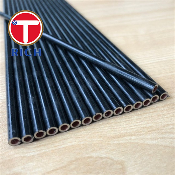 SPCC 4.76 X 0.7 ท่อเหล็กยานยนต์ไนลอนเคลือบอากาศเบรค PA12 Bundy Tubes