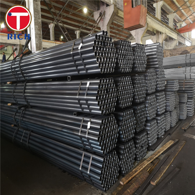 Astm A214 ท่อเหล็กเชื่อมคาร์บอนรีดเย็นสำหรับเครื่องแลกเปลี่ยนความร้อนและคอนเดนเซอร์