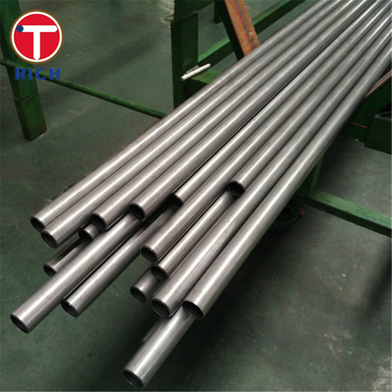 ท่อเหล็กโลหะผสมรีดร้อนท่อเหล็กกลมสแตนเลส JIS G3462 สำหรับเครื่องแลกเปลี่ยนความร้อน