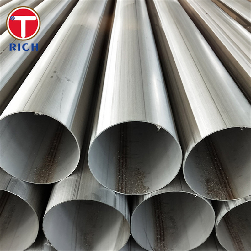 ASTM A409 TP201 ท่อเหล็กออสเตนไทม์ขนาดใหญ่ที่ผสมผสานสําหรับการใช้งานที่รุนแรงหรืออุณหภูมิสูง
