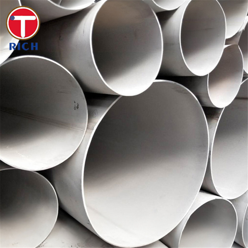 ASTM A409 TP201 ท่อเหล็กออสเตนไทม์ขนาดใหญ่ที่ผสมผสานสําหรับการใช้งานที่รุนแรงหรืออุณหภูมิสูง