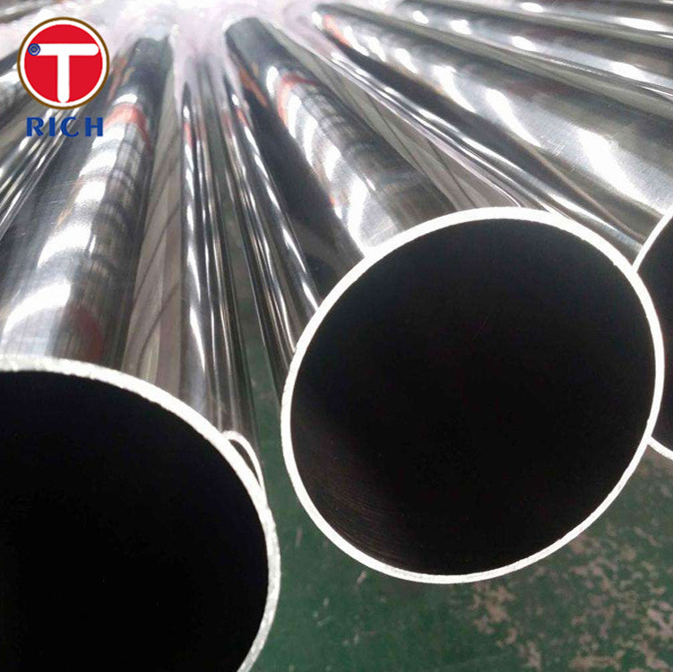 ASTM A928 S31200 ท่อเหล็กไร้สแตนเลสแบบสองแบบ ไฟฟิวชั่นไฟฟ้าที่เชื่อมด้วยการเพิ่มโลหะฟิลเลอร์