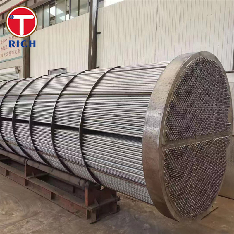 ASTM A688 304 ท่อสแตนเลส austenitic welded สําหรับเครื่องปรับความร้อนน้ําอัด
