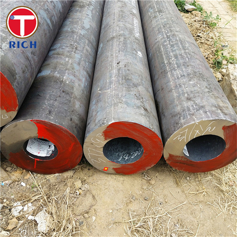 GB/T 3077 38CrMoAl ท่อเหล็กอัดต่อแบบหมุนร้อน ท่อเหล็กสแตนเลสสําหรับโครงสร้างอาคาร