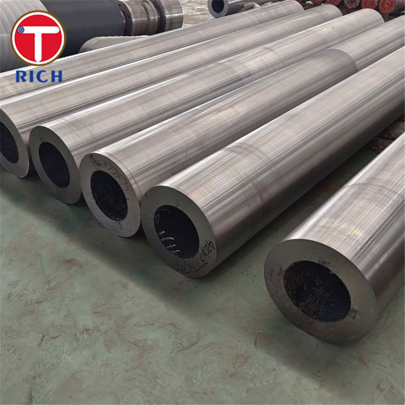 GB/T 3077 38CrMoAl ท่อเหล็กอัดต่อแบบหมุนร้อน ท่อเหล็กสแตนเลสสําหรับโครงสร้างอาคาร