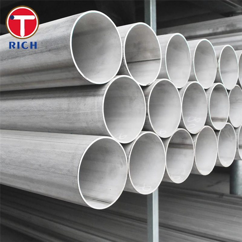 ASTM A358 304 ท่อเหล็กไร้ขัดเหล็ก ไฟฟิวชั่นไฟฟ้า ท่อเหล็กไร้ขัดเหล็ก welded สําหรับบริการอุณหภูมิสูง