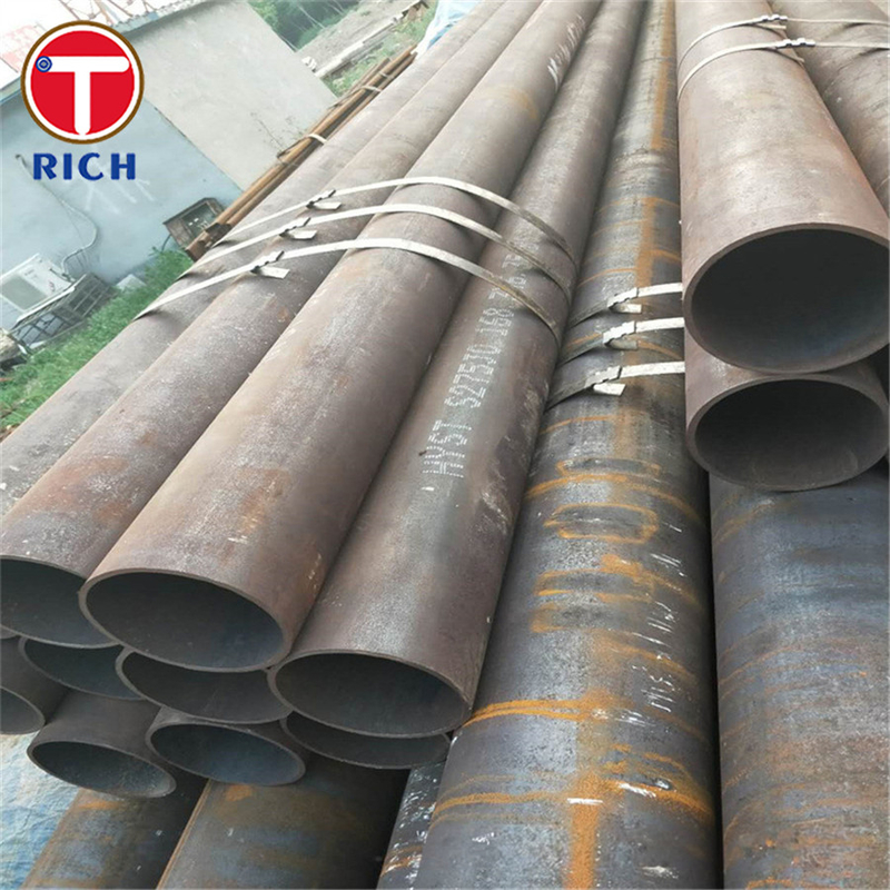 EN 10210-2 S355J0H โครงสร้างหมุนร้อน ท่อเหล็กไร้สแตนเลส