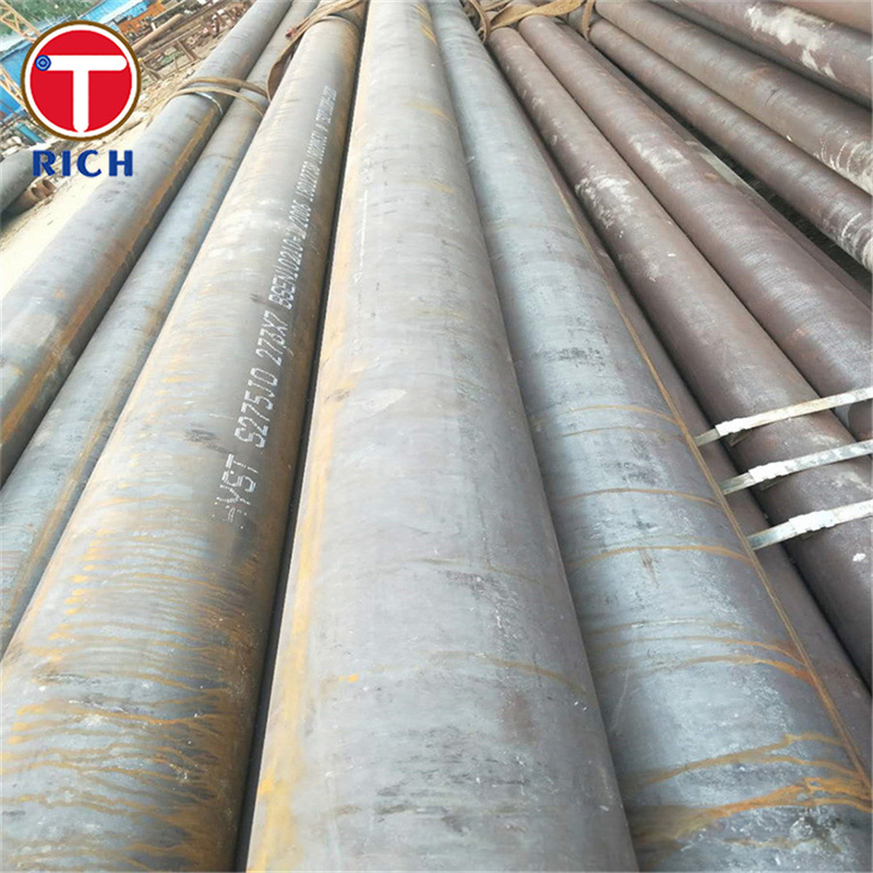 EN 10210-2 S355J0H โครงสร้างหมุนร้อน ท่อเหล็กไร้สแตนเลส