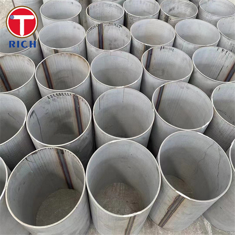 GB/T 12771 S30210 ท่อเหล็กไร้สแตนเลส austenitic ท่อผสมต่อกันไฟฟ้าสําหรับการขนส่งของเหลว