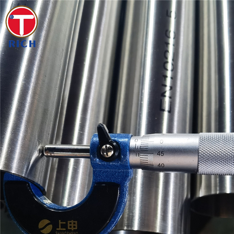 GB/T 28713 06Cr19Ni10 ท่อเหล็กไร้ขัด เสริมท่อส่งความร้อนสําหรับเครื่องแลกความร้อน