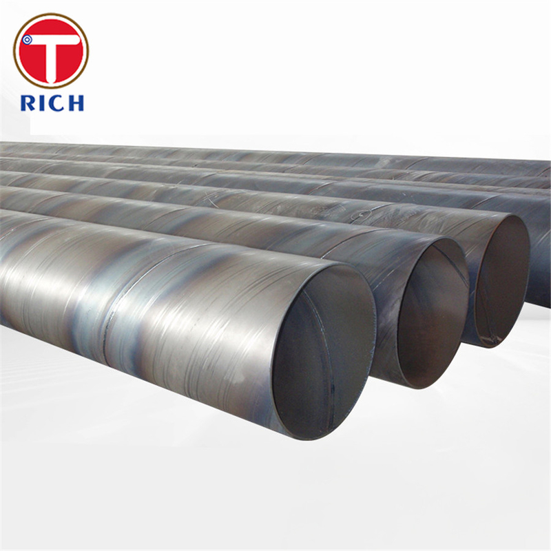 ASTM A1005 Gr.50 ท่อเหล็กสแตนเลสผสมผสานแบบสลัดปลายเรียบสีดําสําหรับขนส่งของเหลว