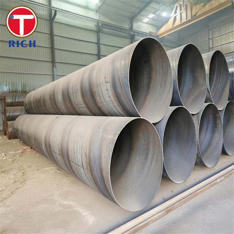 ASTM A1005 Gr.50 ท่อเหล็กสแตนเลสผสมผสานแบบสลัดปลายเรียบสีดําสําหรับขนส่งของเหลว