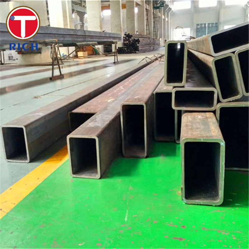 JIS G3466 STKR400 หลอดเหล็กโครงสร้าง สแตนเลสคาร์บอน สี่เหลี่ยมและท่อสี่เหลี่ยมสําหรับโครงสร้างทั่วไป