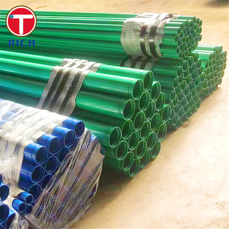 ASTM A978 ท่อเหล็กเคลือบพลาสติก ท่อเหล็กเคลือบพอลีเอธิลีนเคลือบผิวผสมกระดูกต่อ