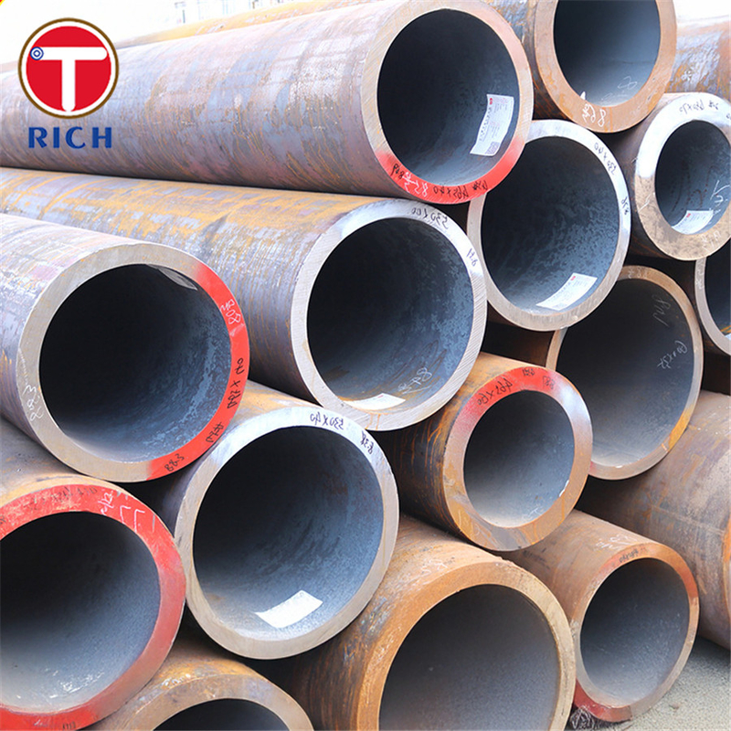 EN 10025-1 S235JR หลอดเหล็กโครงสร้างหลอดเหล็กไร้รอยม้วนร้อนสําหรับการผลิตเครื่องกล