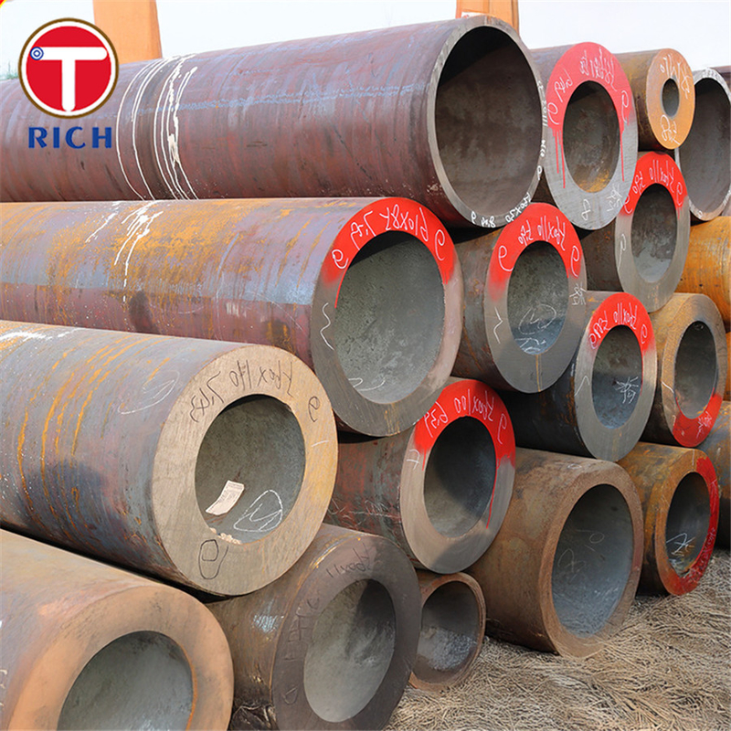 EN 10025-1 S235JR หลอดเหล็กโครงสร้างหลอดเหล็กไร้รอยม้วนร้อนสําหรับการผลิตเครื่องกล