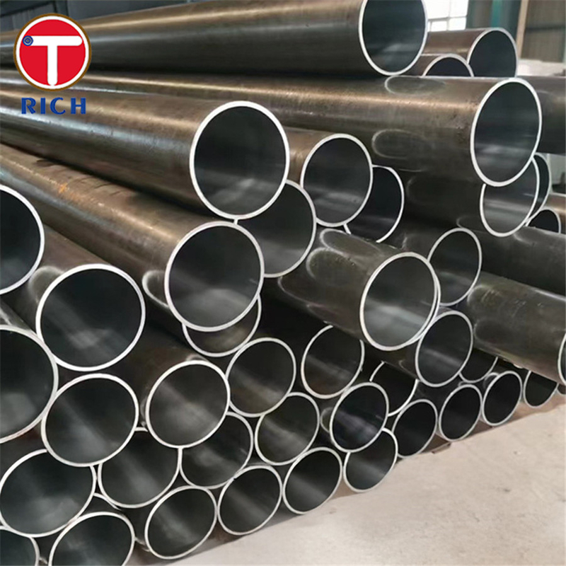 DIN 2445-2 ST37.2 ระบบหล่อที่มีความแม่นยําที่ไม่มีรอย หลอดเหล็กที่ไม่มีรอย สําหรับระบบพลังงานของเหลว