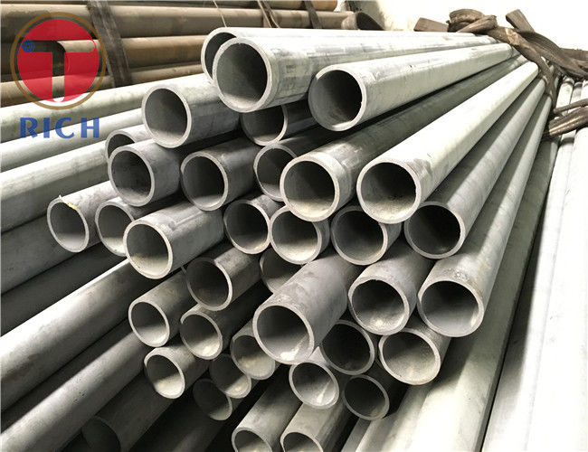 Gb / t 8163 เหล็กกล้าไร้สนิมจำแนกท่อเย็นดึง / รีดร้อนสำหรับบริการของเหลว