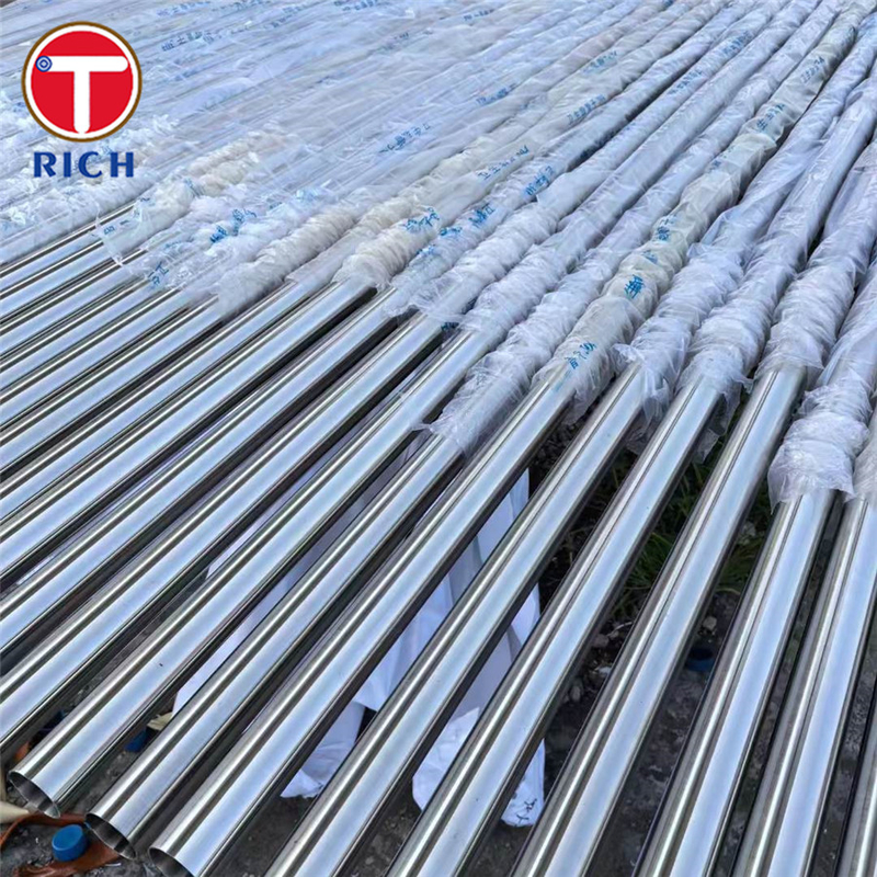 DIN 28180 X5CrNi18-10 ท่อแลกเปลี่ยนความร้อน ท่อเหล็กไร้สแตนเลสไร้รอยสําหรับแลกเปลี่ยนความร้อนแบบท่อ