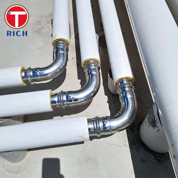ท่อเหล็กเคลือบ PVC ASTM A213 ท่อสแตนเลสสตีลไร้รอยต่อออสเทนนิติกสำหรับฉนวน