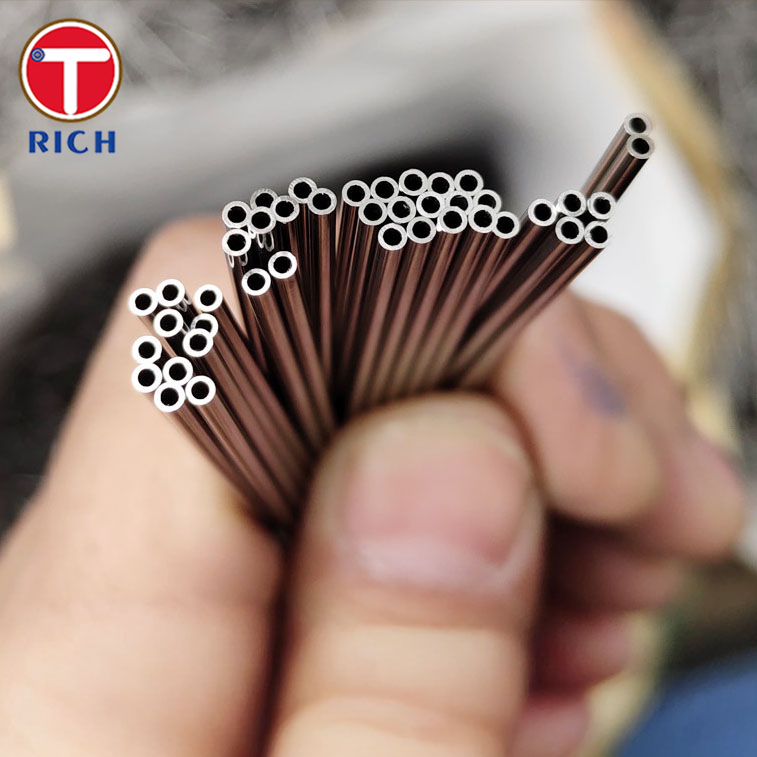 หลอดเส้นเลือดฝอยสแตนเลสเกรดทางการแพทย์ทนทานต่อการกัดกร่อน พร้อมความคลาดเคลื่อนมิติสูง