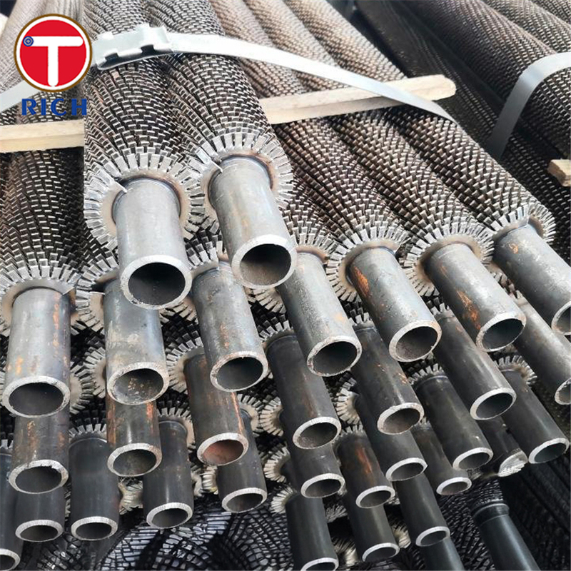 ท่อครีบเกลียวสำหรับเครื่องแลกเปลี่ยนความร้อนในอุตสาหกรรม พร้อมประสิทธิภาพการถ่ายเทความร้อนสูงและการยึดติดครีบที่แข็งแรง