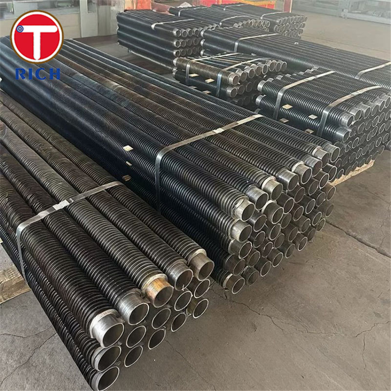 KL Fin Tube with Knurled L-Footed Design for High Heat Transfer Efficiency and Corrosion Resistance