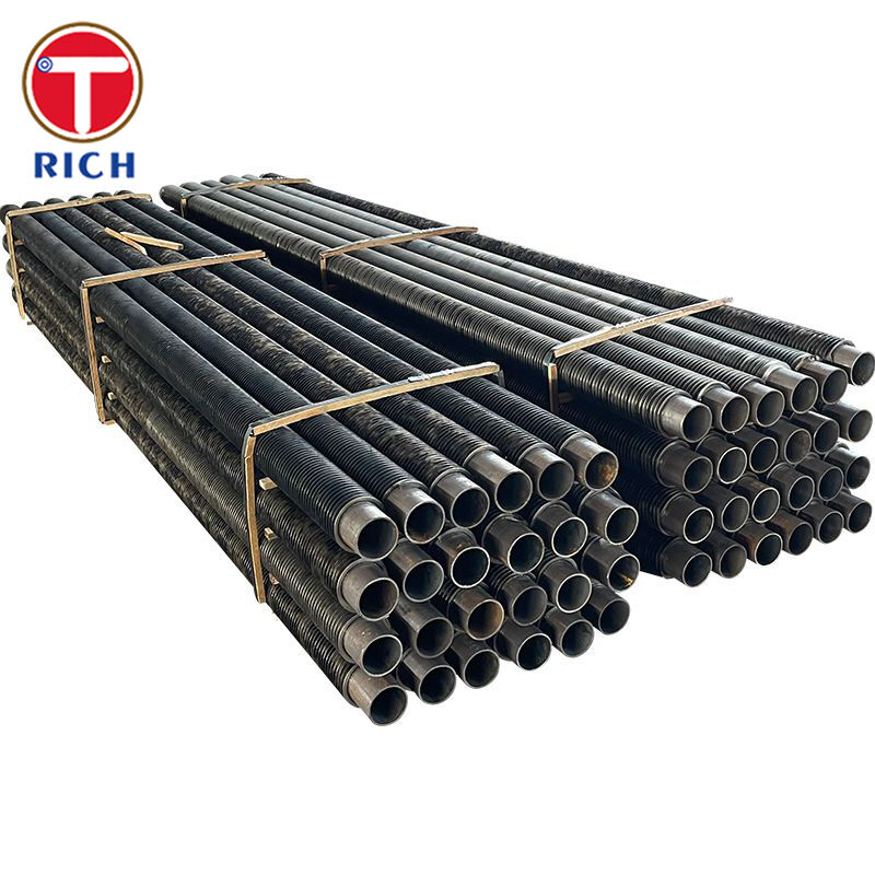 ท่อครีบชนิด L-Foot Tension Wound L-Type อะลูมิเนียมสำหรับเครื่องแลกเปลี่ยนความร้อนทนต่อการกัดกร่อน