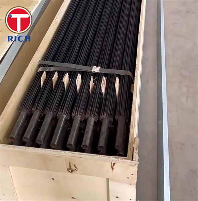 ท่อครีบตามยาวเชื่อมทนต่อการกัดกร่อน พร้อมทนต่ออุณหภูมิสูงเพื่อเพิ่มการถ่ายเทความร้อนในเครื่องแลกเปลี่ยนความร้อนน้ำมัน