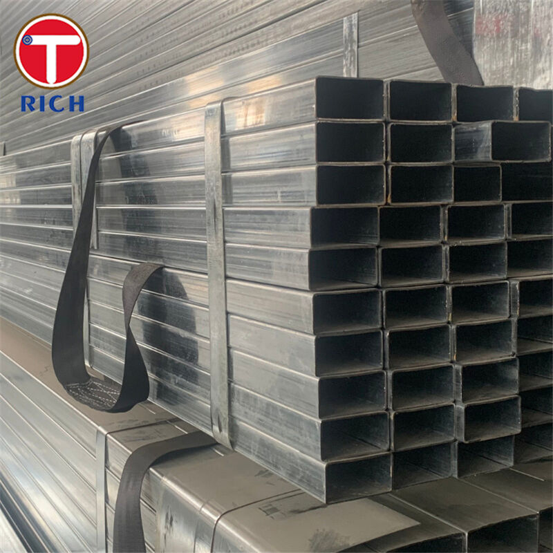 Q235 ท่อสี่เหลี่ยมที่เชื่อมจากสแตนเลสโครงสร้างคาร์บอนสําหรับการใช้งานในสถาปัตยกรรม