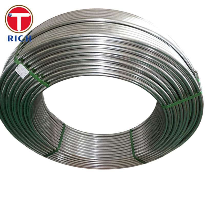 ท่อเหล็กคาร์บอนต่ำเคลือบสังกะสี SAE J526 ท่อบันดี้สำหรับระบบเบรก