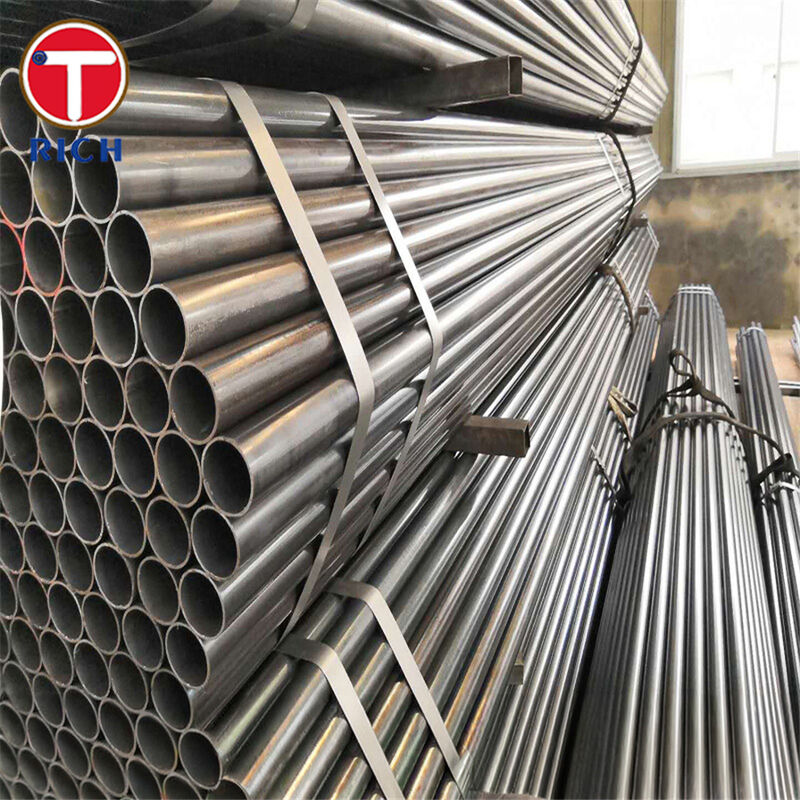 ACMS ASTM A787 หลอดเหล็กอัลลูมิเนียมที่มีเคลือบอะลูมิเนียม-ซิลิคอนสําหรับระบบระบายน้ําออก โดยใช้เทคนิค ERW