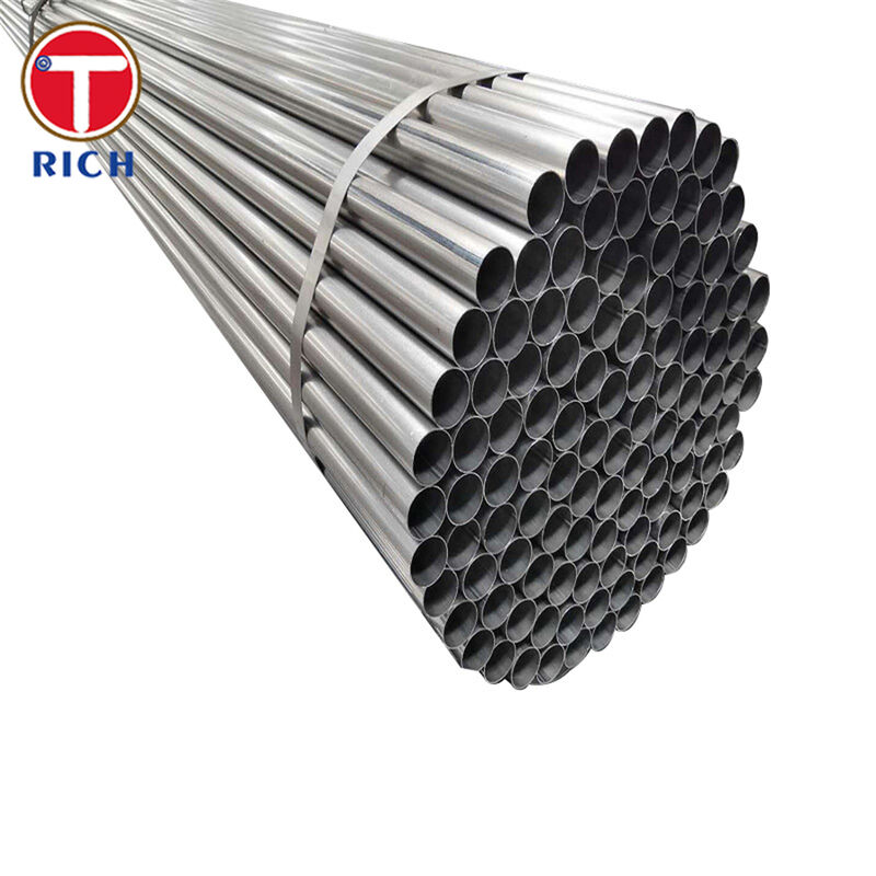 ACMS ASTM A787 หลอดเหล็กอัลลูมิเนียมที่มีเคลือบอะลูมิเนียม-ซิลิคอนสําหรับระบบระบายน้ําออก โดยใช้เทคนิค ERW