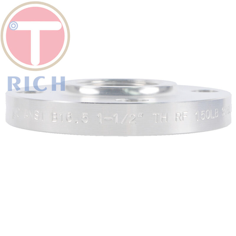 TORICH ASME B16.5 โรงไฟฟ้านิวเคลียร์ 304 ท่อยึดหน้าแปลนเกลียว