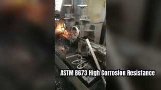 ASTM B673 ท่อเหล็กเชื่อมความต้านทานการกัดกร่อนสูง