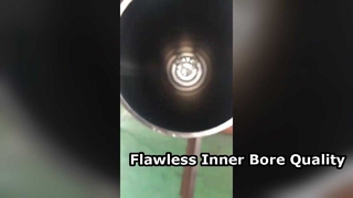 การตรวจสอบท่อสแตนเลสคุณภาพการเจาะภายใน