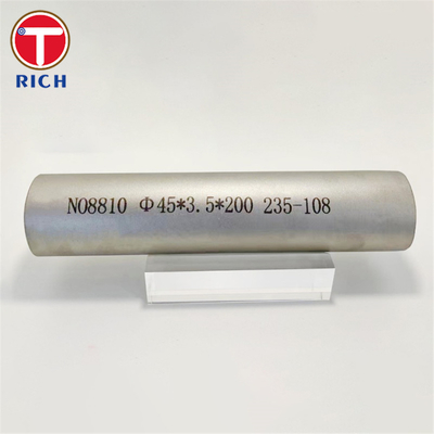 ราคาดี GB/T 30059 N08800 ท่อสกัดเหล็กอินโคโลย ที่ทนทานต่อการกัดกร่อนแบบไร้รอยต่อสําหรับเครื่องแลกเปลี่ยนความร้อน ออนไลน์