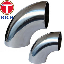 ราคาดี ข้อศอก 90 องศา LR Machining ASME B16.9 316L 304L สแตนเลสแบบไม่มีรอยต่อ ออนไลน์