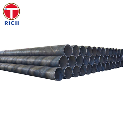 ราคาดี ท่อเหล็กคาร์บอน Q235JR SSAW ท่อเหล็กเชื่อมคาร์บอนเคลือบสังกะสีสำหรับงานโครงสร้าง ออนไลน์