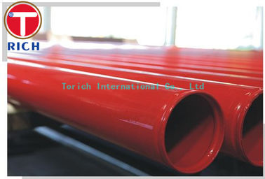 ราคาดี ท่อเหล็กเชื่อมแบบจุ่มร้อน ASTM A795 / ท่อป้องกันไฟเชื่อมสังกะสี - เคลือบ ออนไลน์