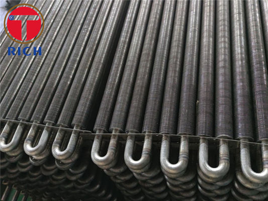 ราคาดี Brown Fintube Hairpin Heat Exchanger Aisi ฝัง Fin Tube ความหนา 1mm ออนไลน์