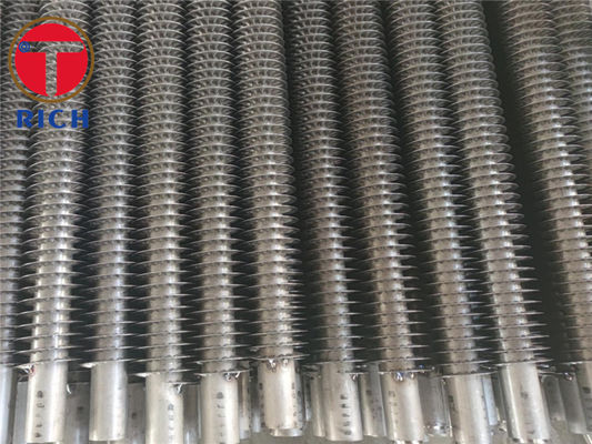 ราคาดี Fin Cooler L Type Wound ครีบ 40mm Wt Heat Exchanger Tubes ออนไลน์