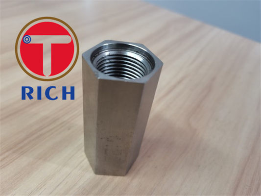 ราคาดี 304 316 เกลียวในหกเหลี่ยมสเตนเลสสตีลส่วนประกอบเครื่องกลึงซีเอ็นซี ออนไลน์